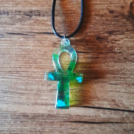 Croix d ‘ankh turquoise