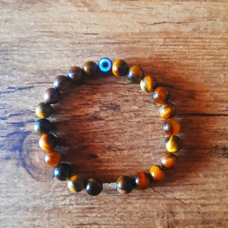 bracelet oeil de tigre et grec